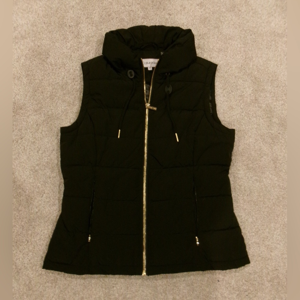 CALVIN KLEIN PUFFER VEST SIZE XS WOMEN’S